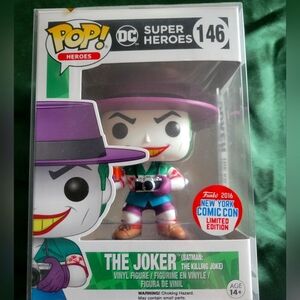 Funko Pop! DC Super Heroes #146 The Joker, Killing Joke 2016 NYCC Exclusive